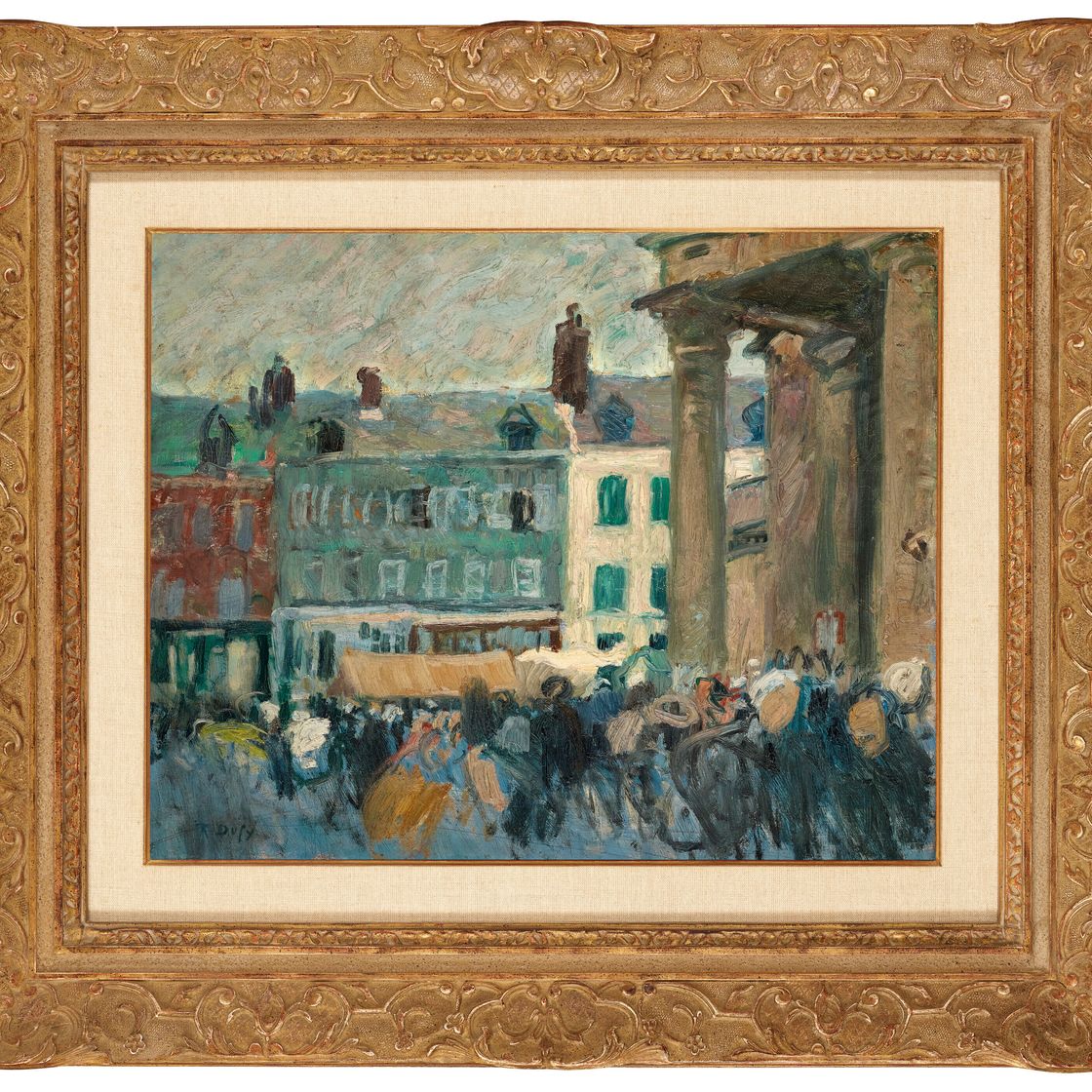 Raoul Dufy — Танцы на улице, изображение 3