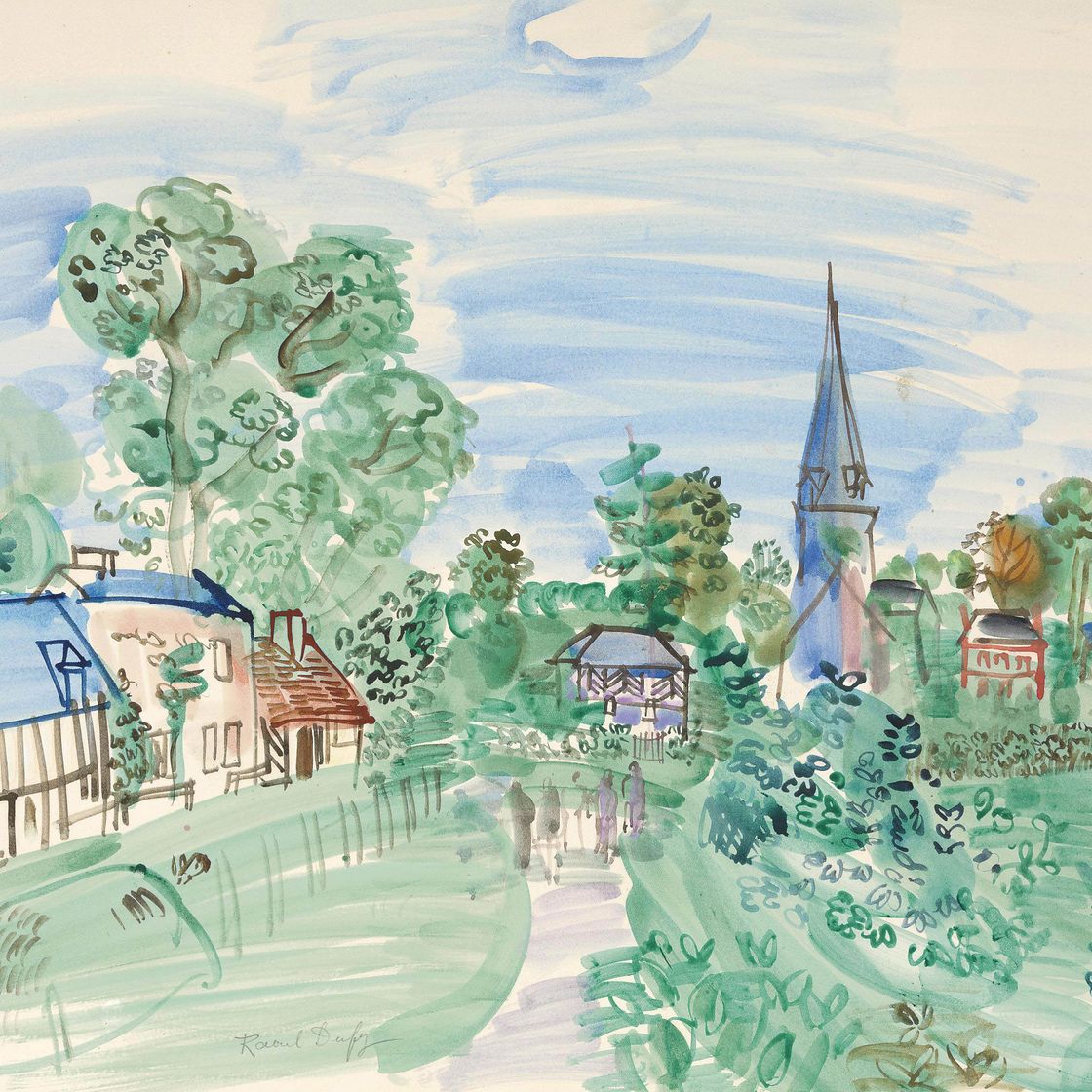 Raoul Dufy — Эглиз в Нормандии
