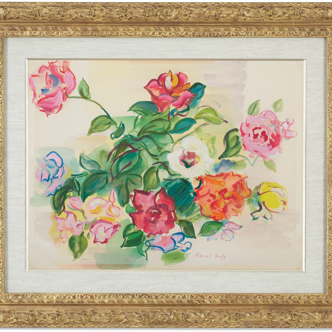 Raoul Dufy — Букет из роз, изображение 2