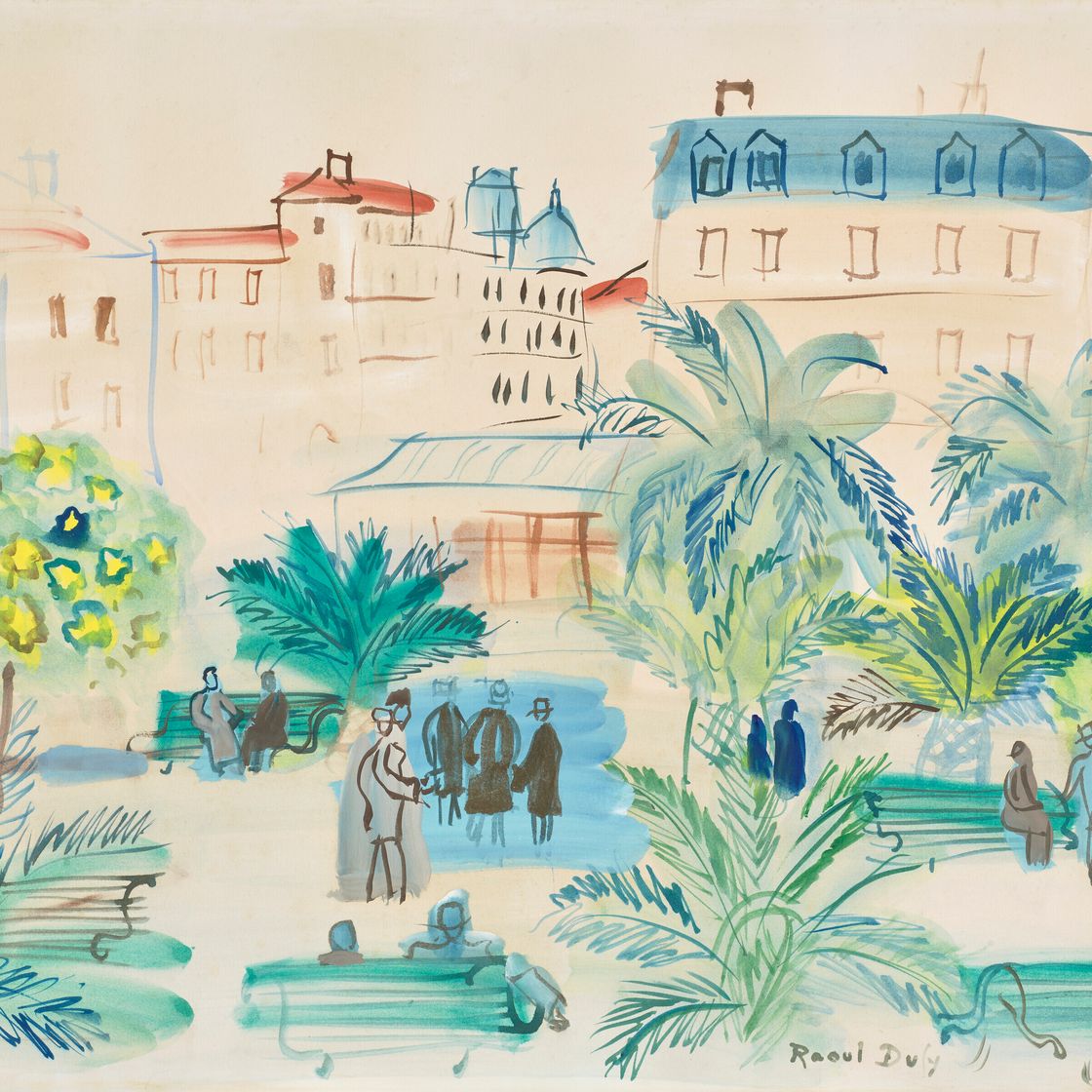 Raoul Dufy — Площадь Араго, изображение 1