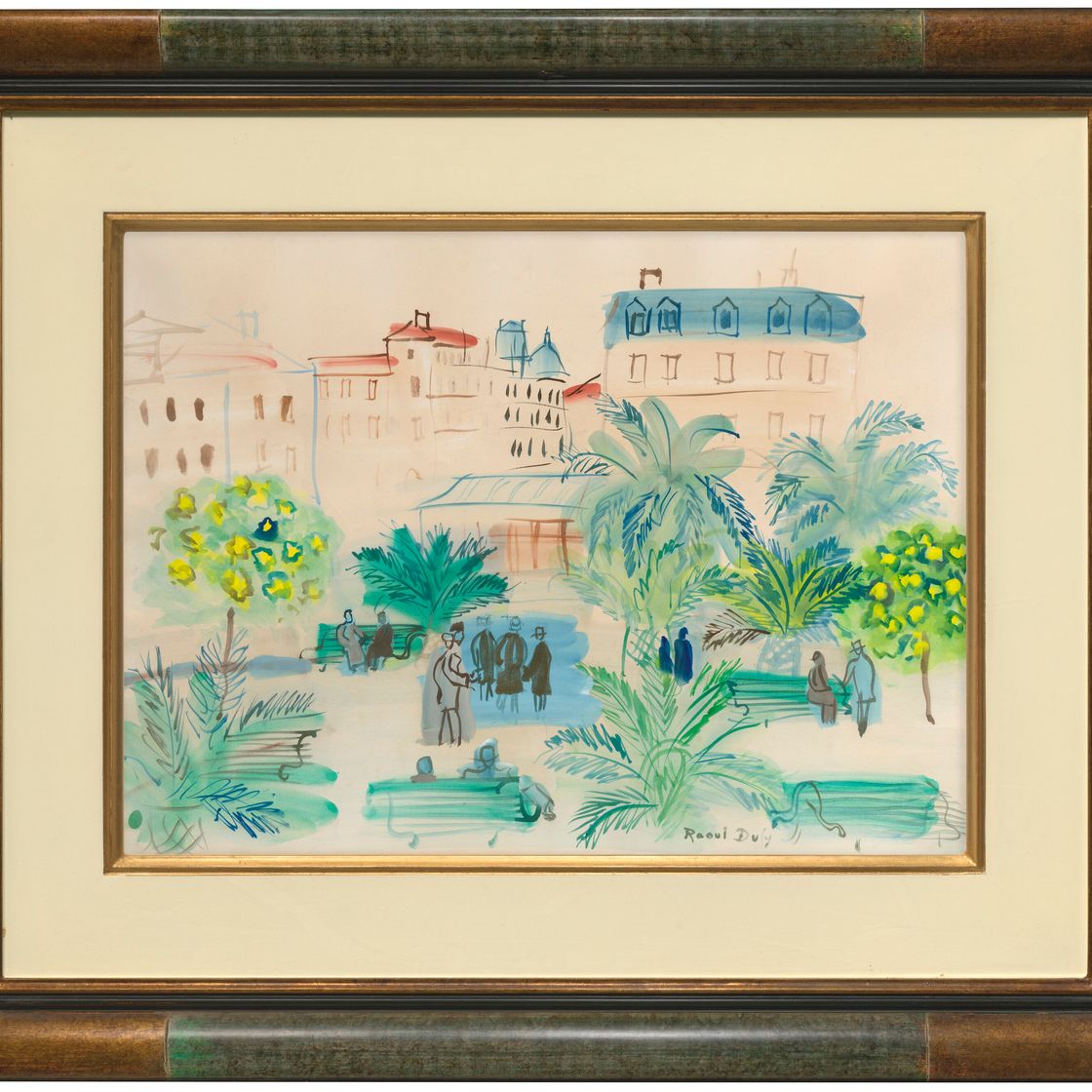 Raoul Dufy — Площадь Араго, изображение 2