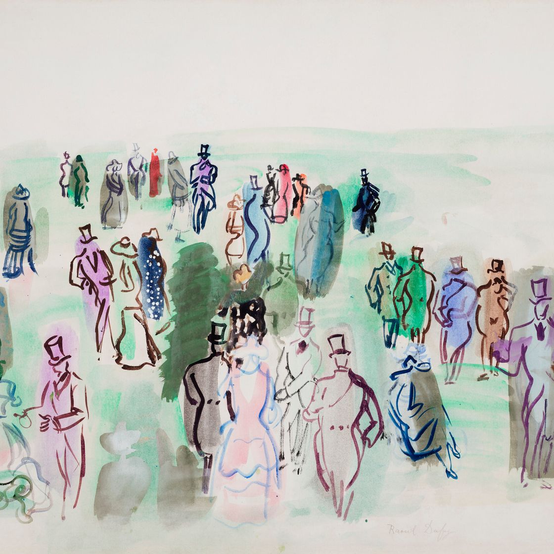 Raoul Dufy — Сюр-ла-Пелуз, изображение 1