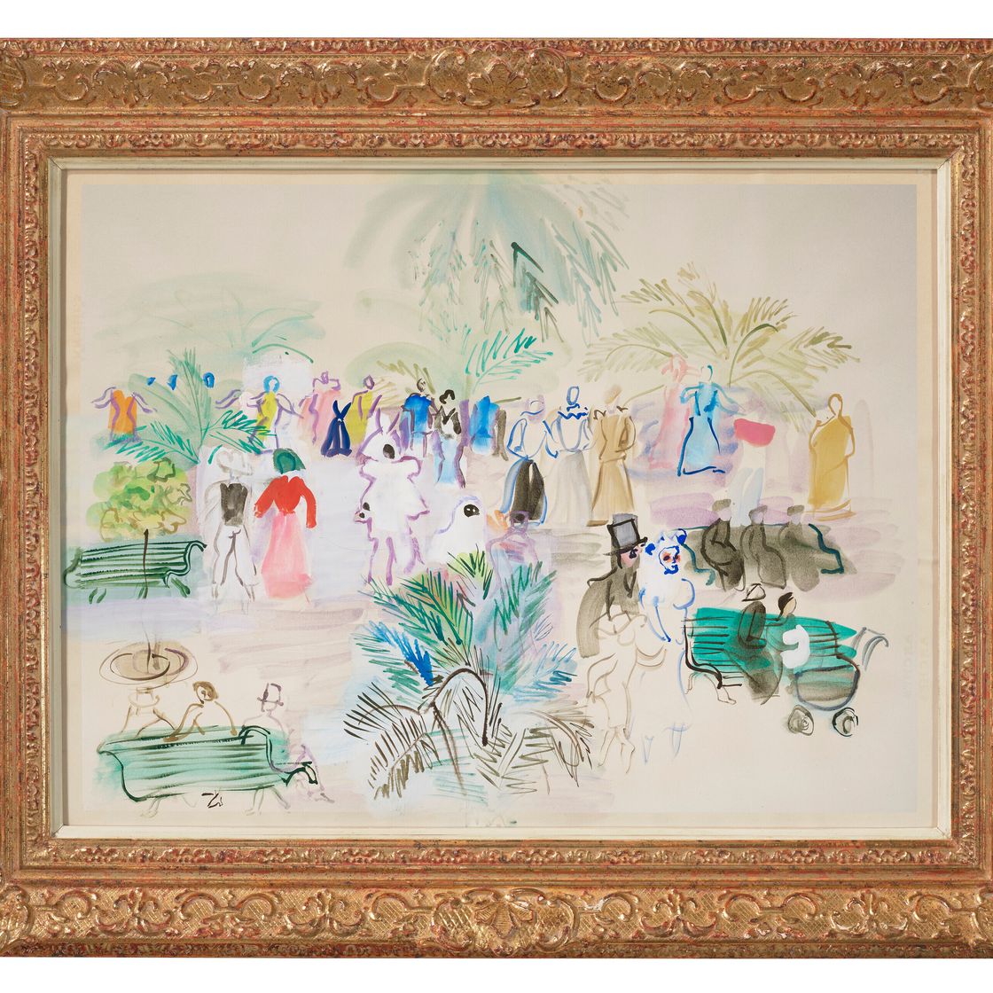 Raoul Dufy — Бал-маскарад в Перпиньяне, изображение 2