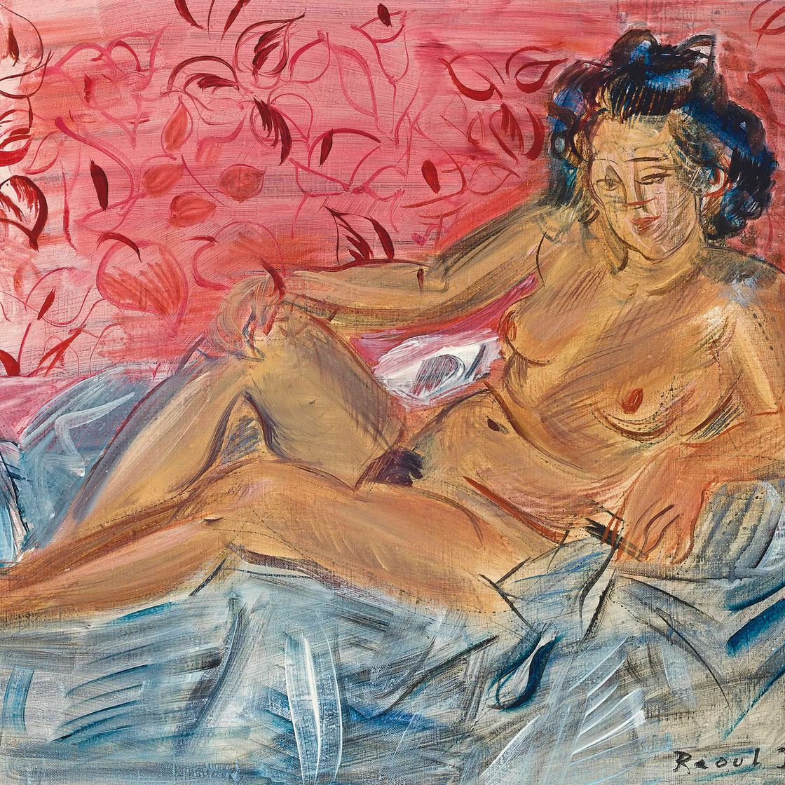 Raoul Dufy — Ну, такая нежная роза