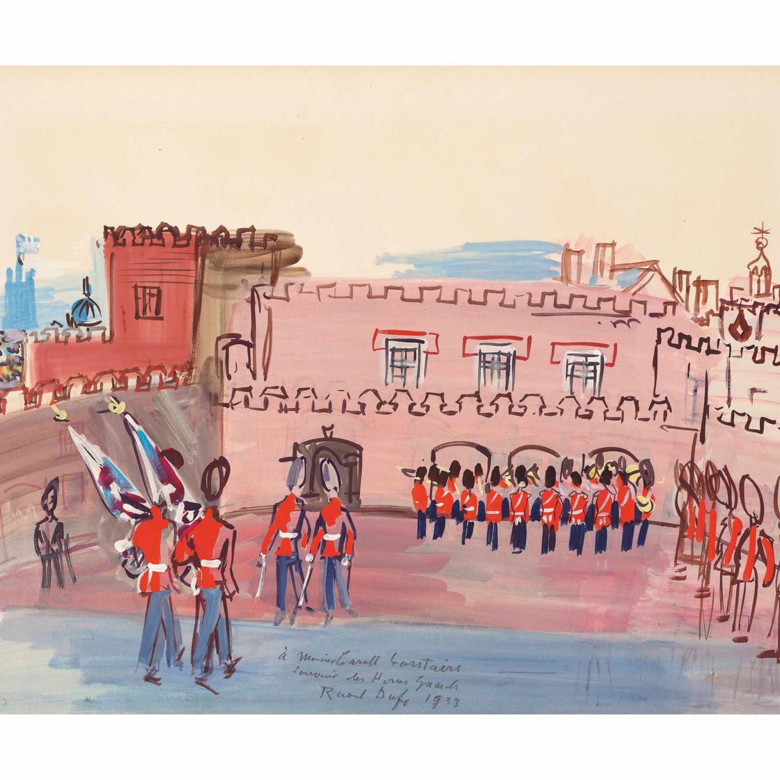 Raoul Dufy — Освобождение от стражи Сент-Джеймса