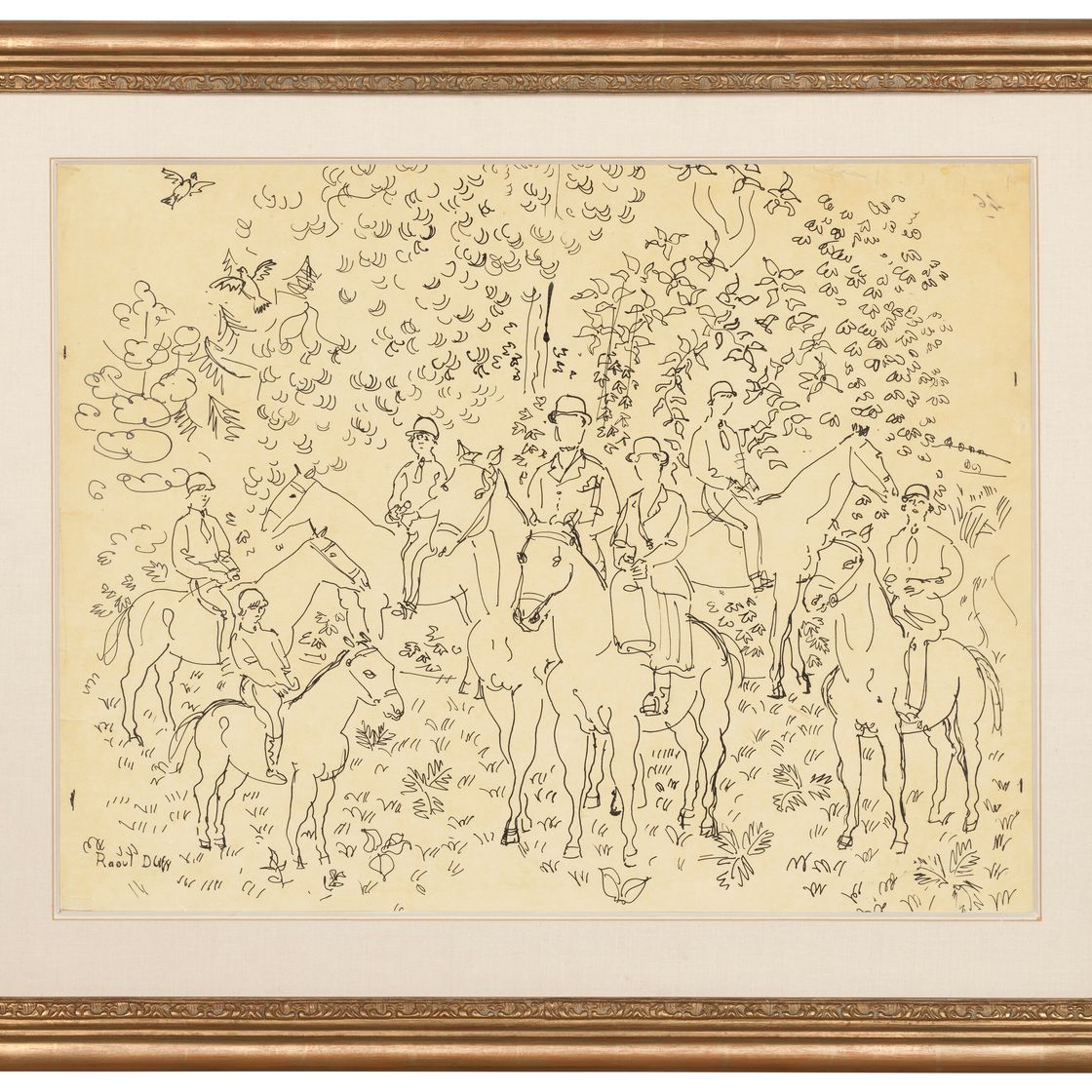Raoul Dufy — Семейный Кесслер по-шевальски, изображение 2