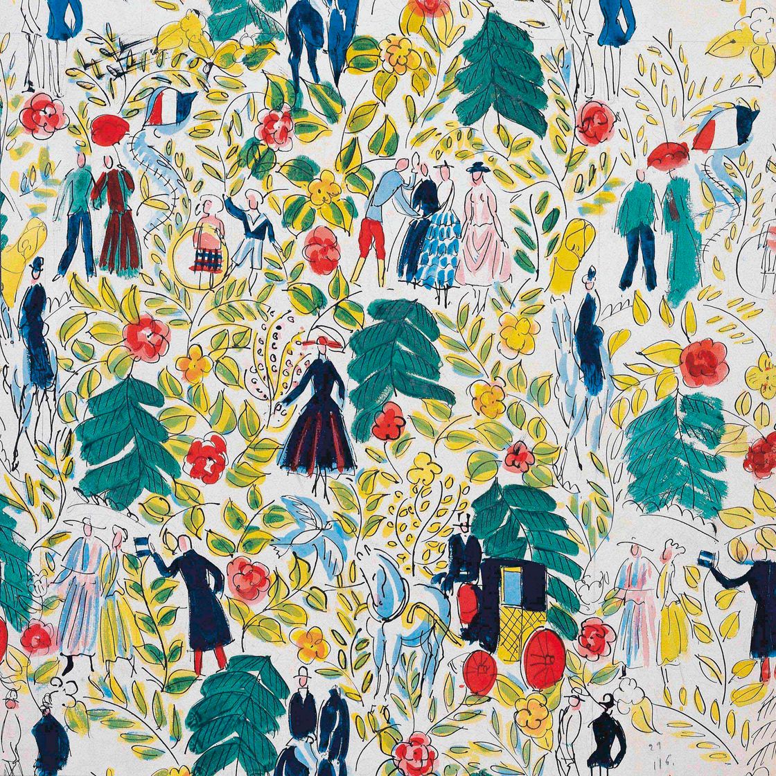 Raoul Dufy — Набережная в Буа