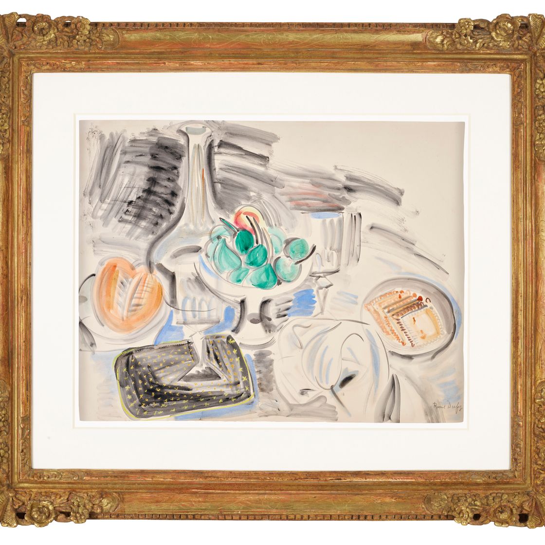 Raoul Dufy — Печенье Nature morte aux, изображение 2