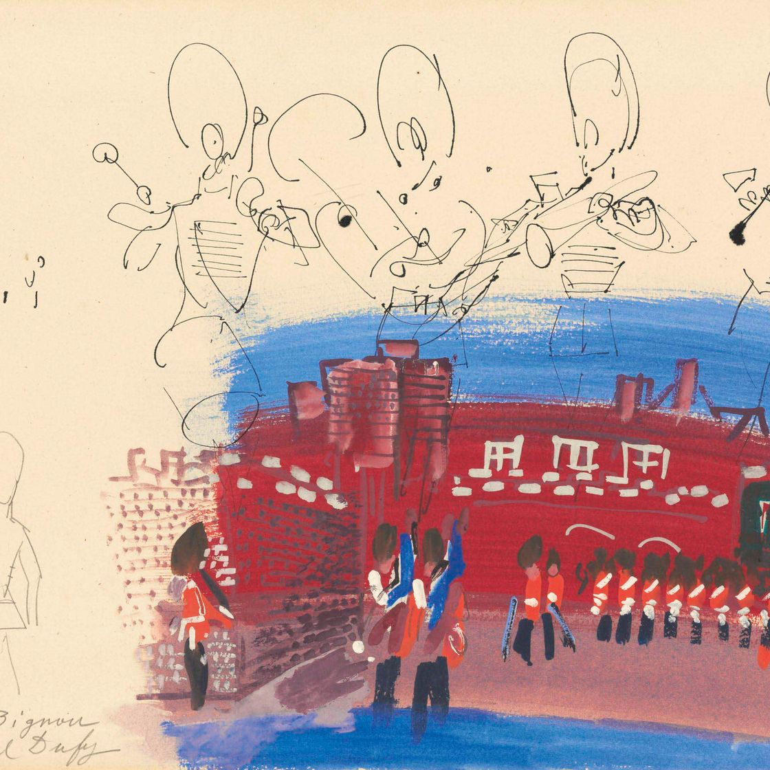 Raoul Dufy — La relève de la garde à Saint-James