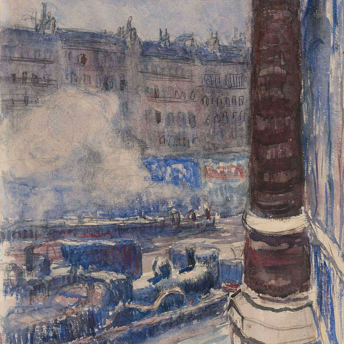 Raoul Dufy — La Gare Saint-Lazare