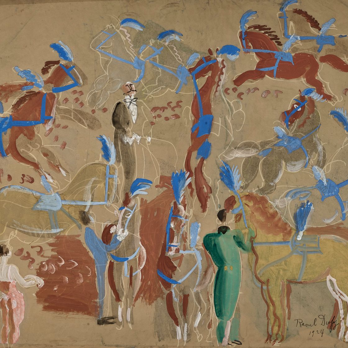 Raoul Dufy — Chevaux de cirque