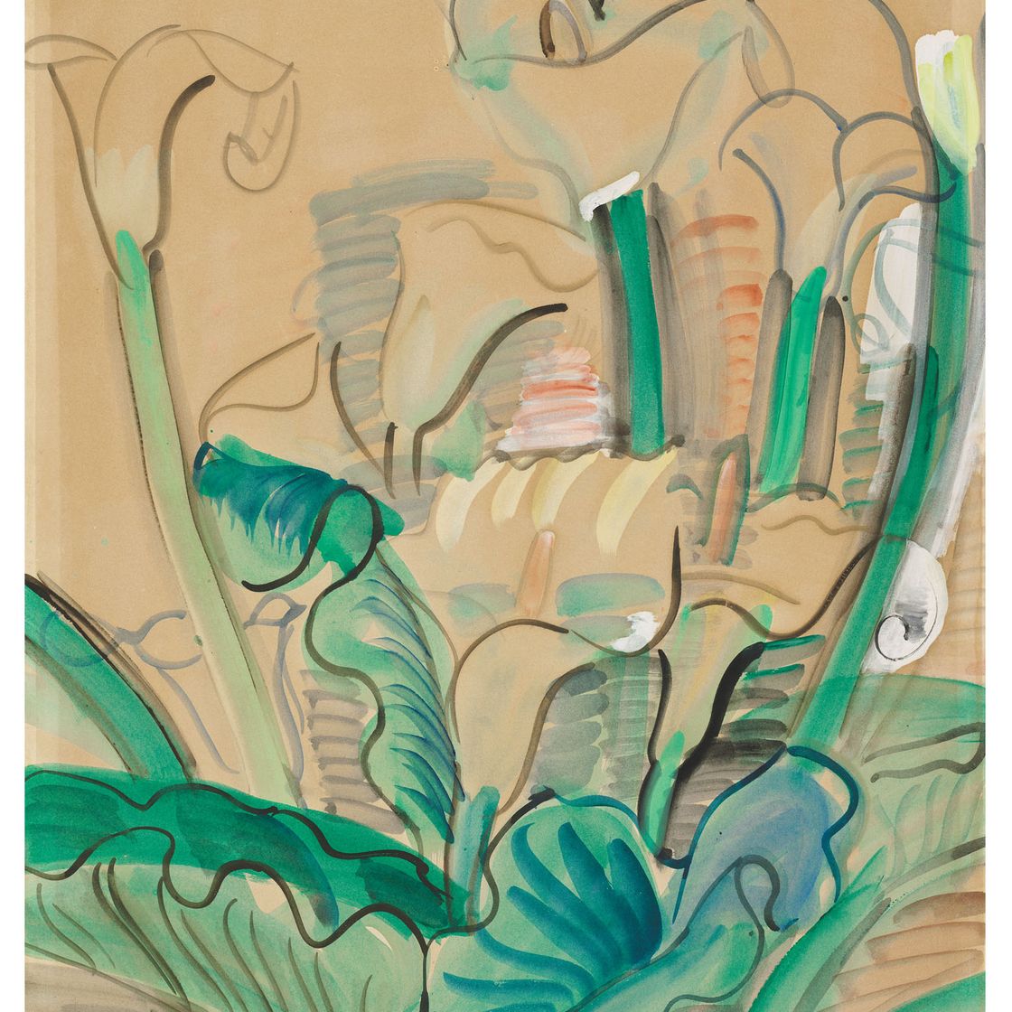 Raoul Dufy — Les arums