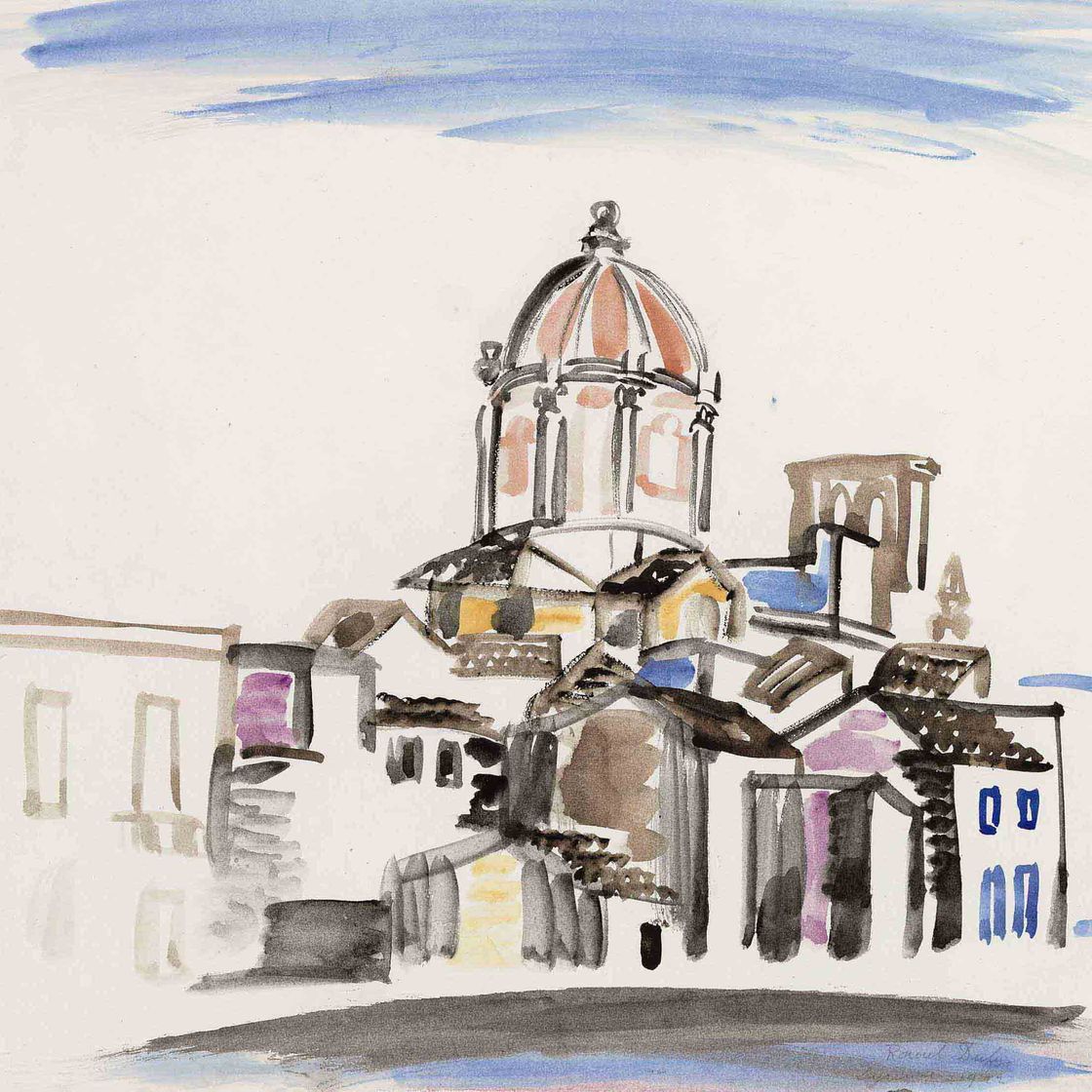 Raoul Dufy — L'église de Syracuse, Italie