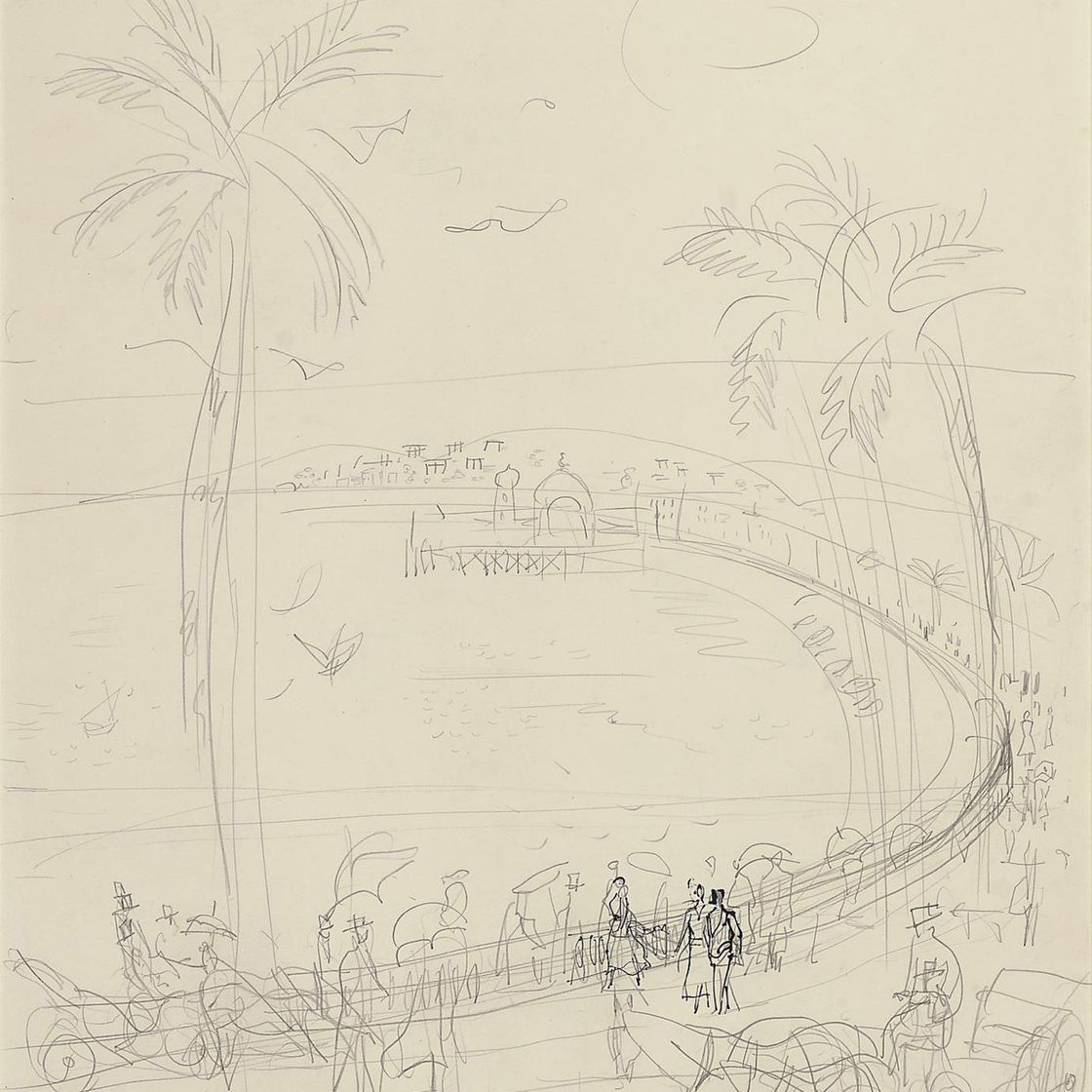 Raoul Dufy — La Baie des Anges à Nice