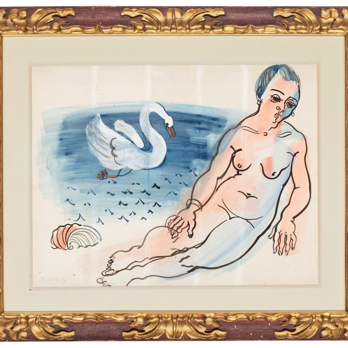 Raoul Dufy — Léda et le cygne, изображение 2