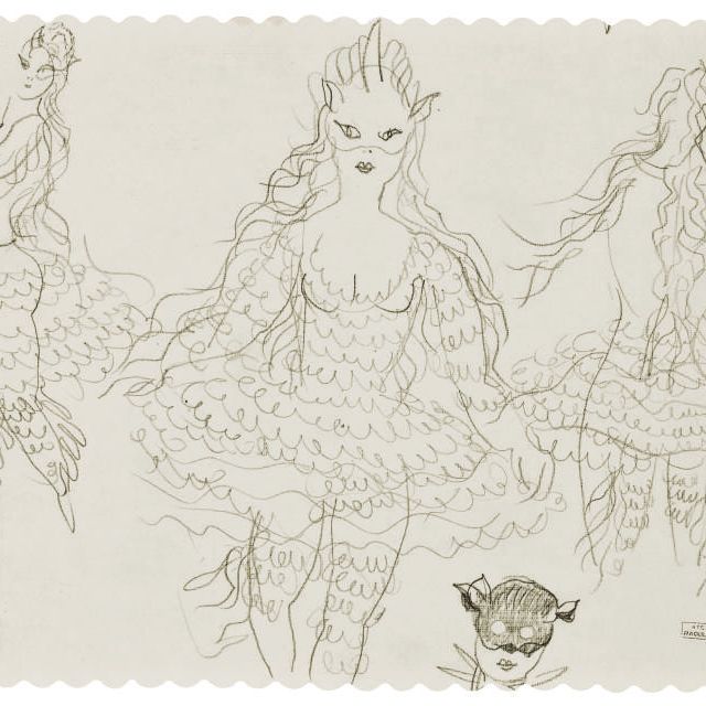 Raoul Dufy — Personnages de ballet