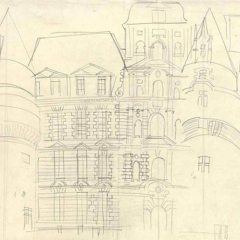 Raoul Dufy — Le Château de Brissac