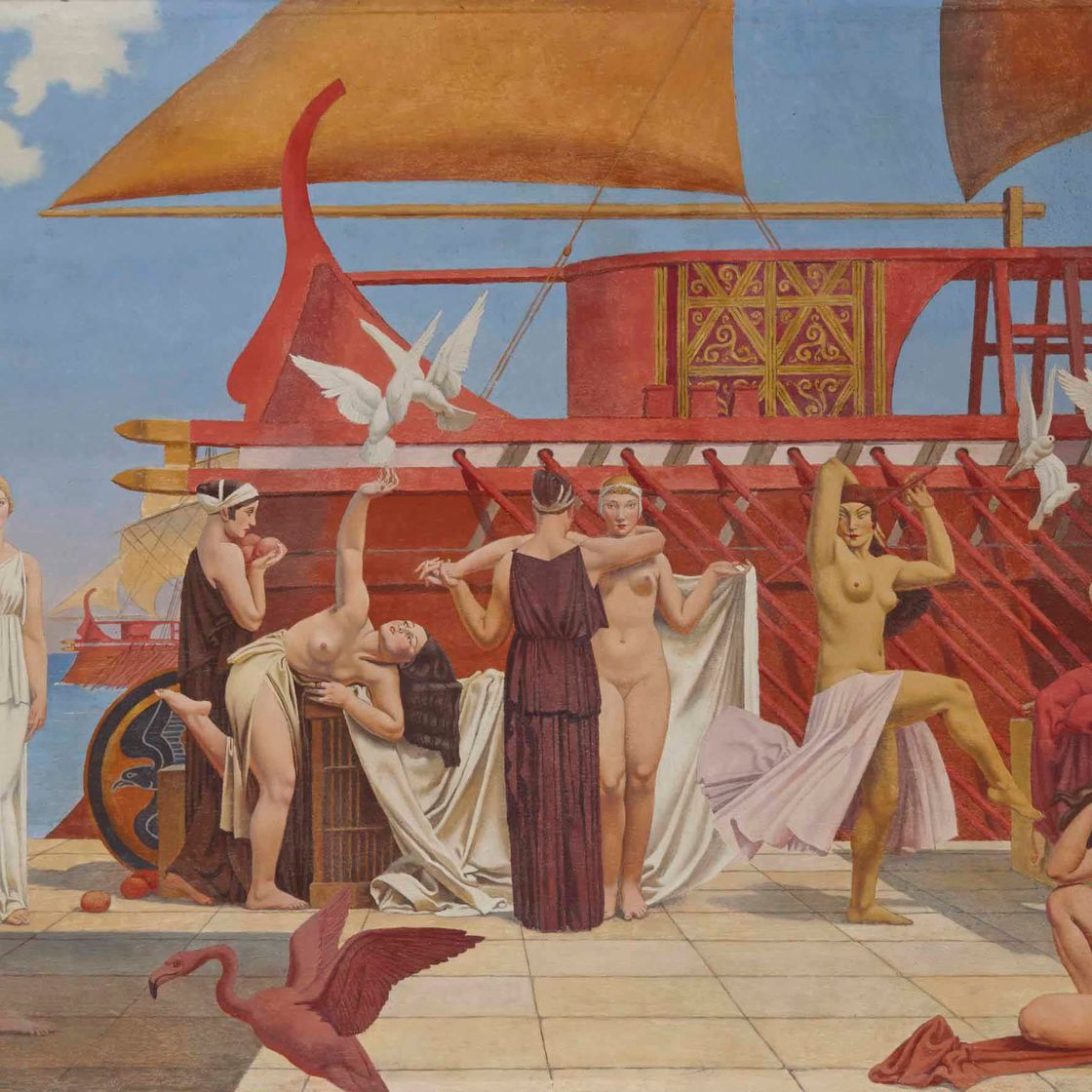 Raphael — GALÈRE AU PORT, VERS 1928-1930