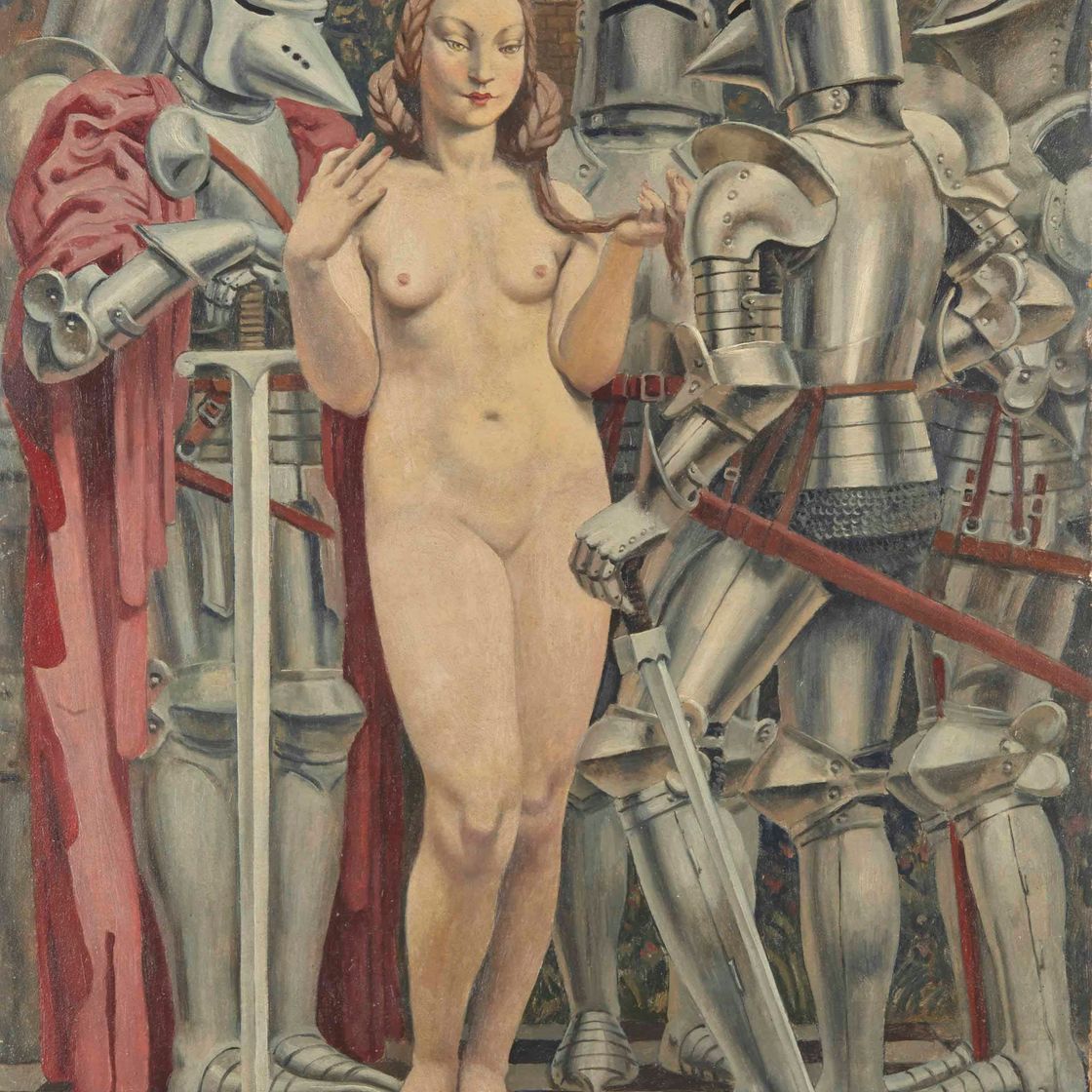 Raphael — FEMME AUX ARMURES, VERS 1945