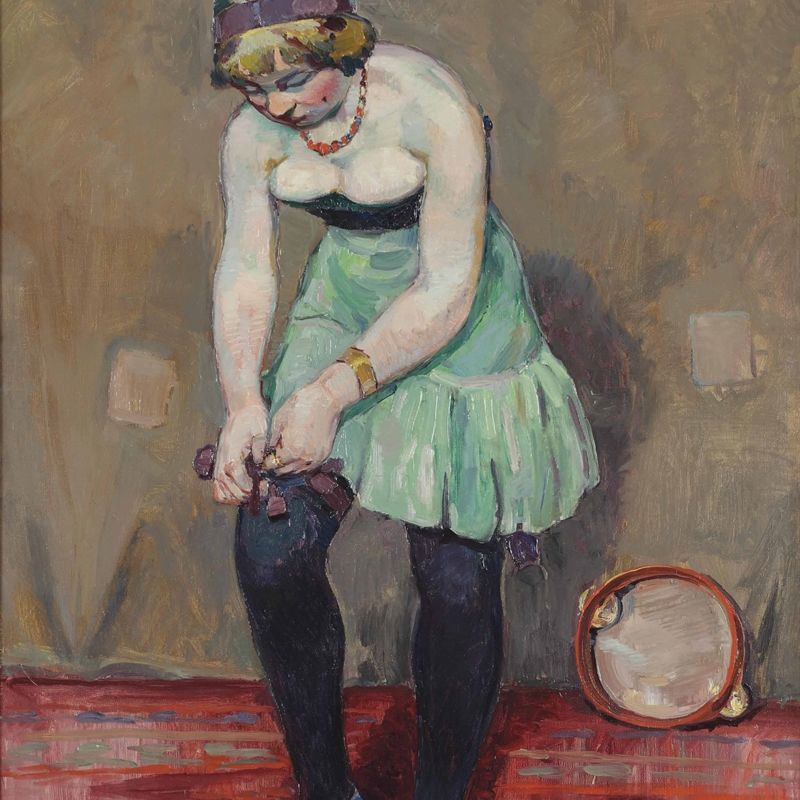 Raphael — Girl with tambourine