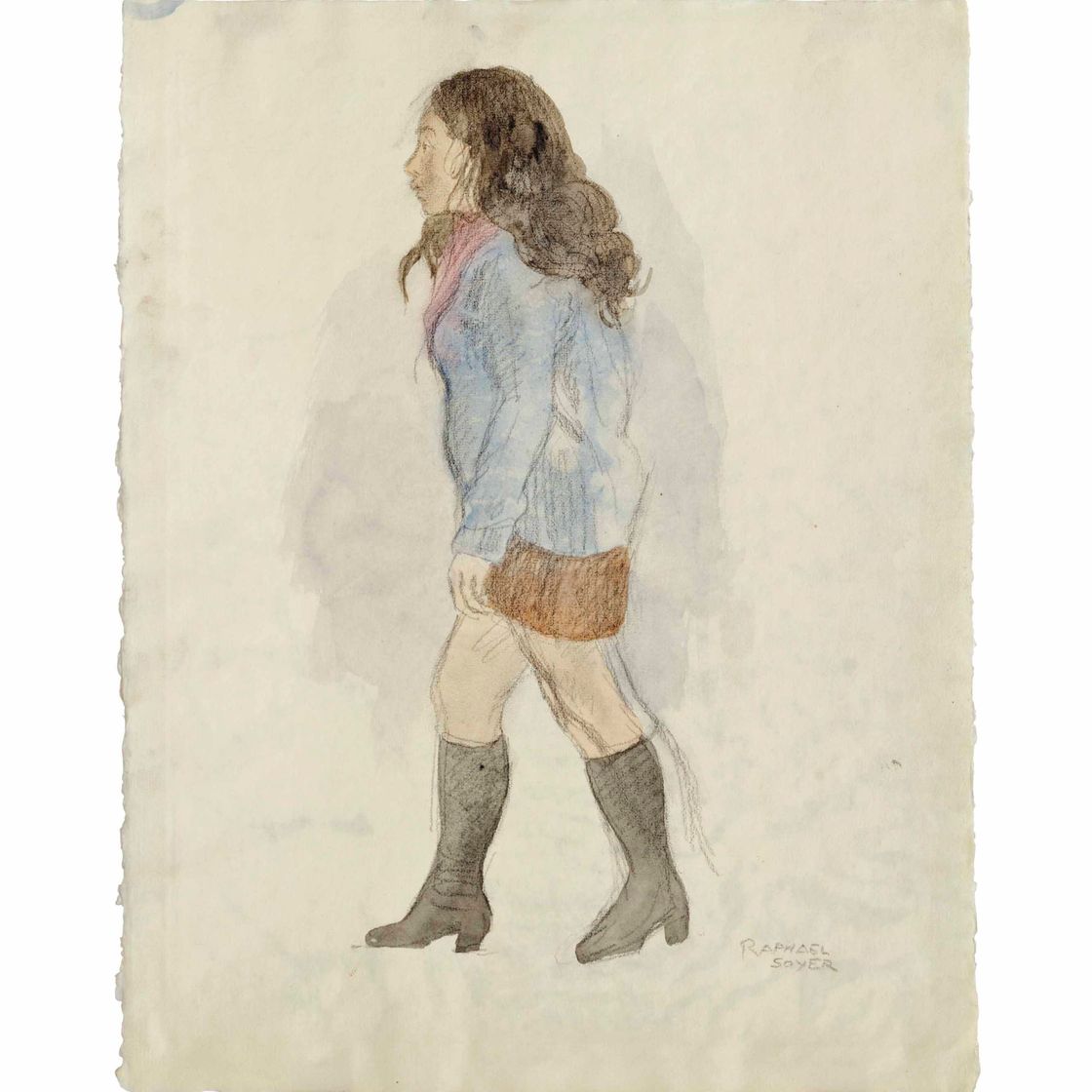 Raphael — Girl Walking