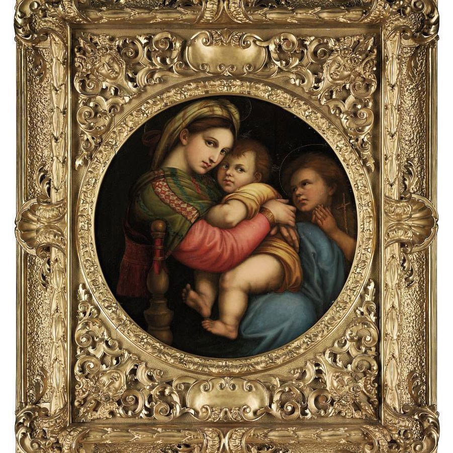 Raphael — The Madonna della Sedia