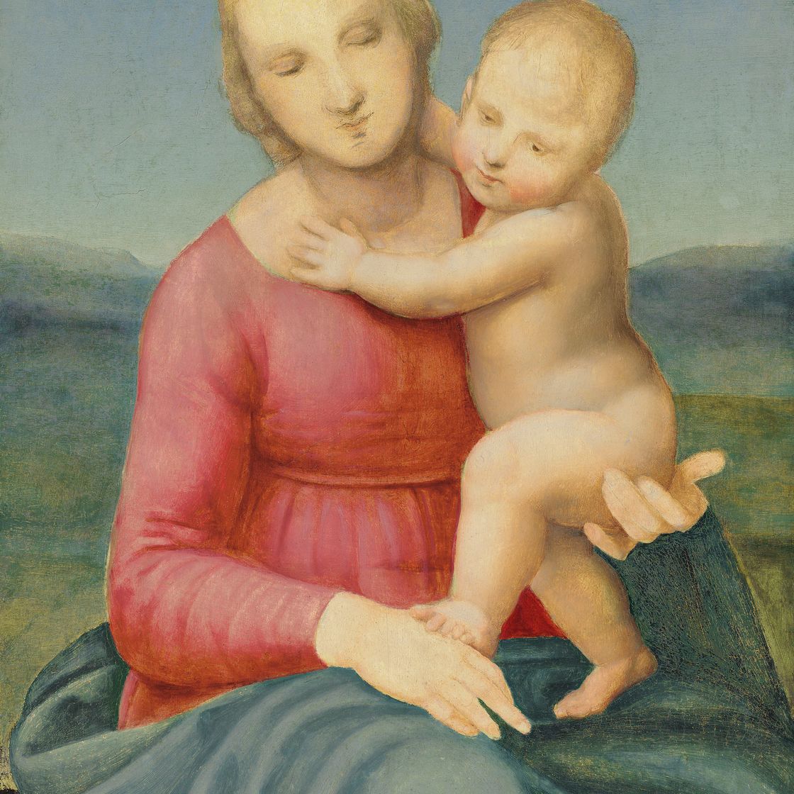 Raphael — "The Peruzzi Madonna": The Madonna and Child