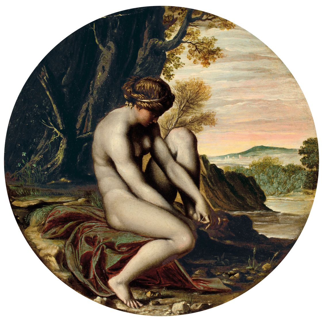 Raphael — Venus extracting a thorn from her foot