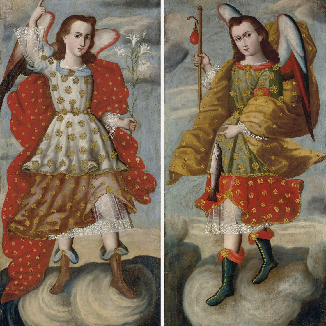 Raphael — Pair of Archangels (Gabriel and Raphael)