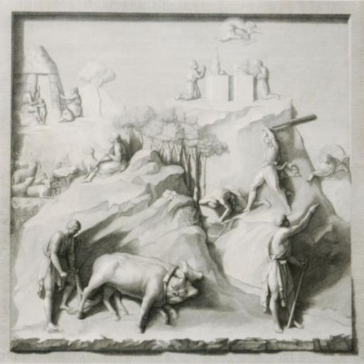 Raphael — Bassirilievi della Porta Maggiore del Tempio di S. Gio. Battista di Firenze
