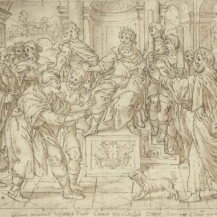 Raphael — The blinding of Elymas