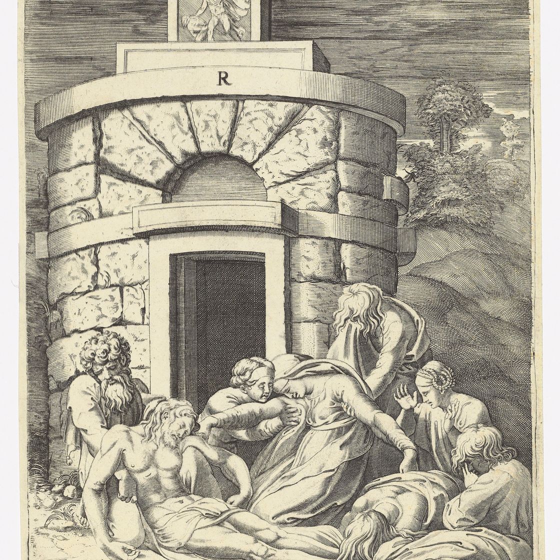 Raphael — The Lamentation before the Tomb, изображение 1