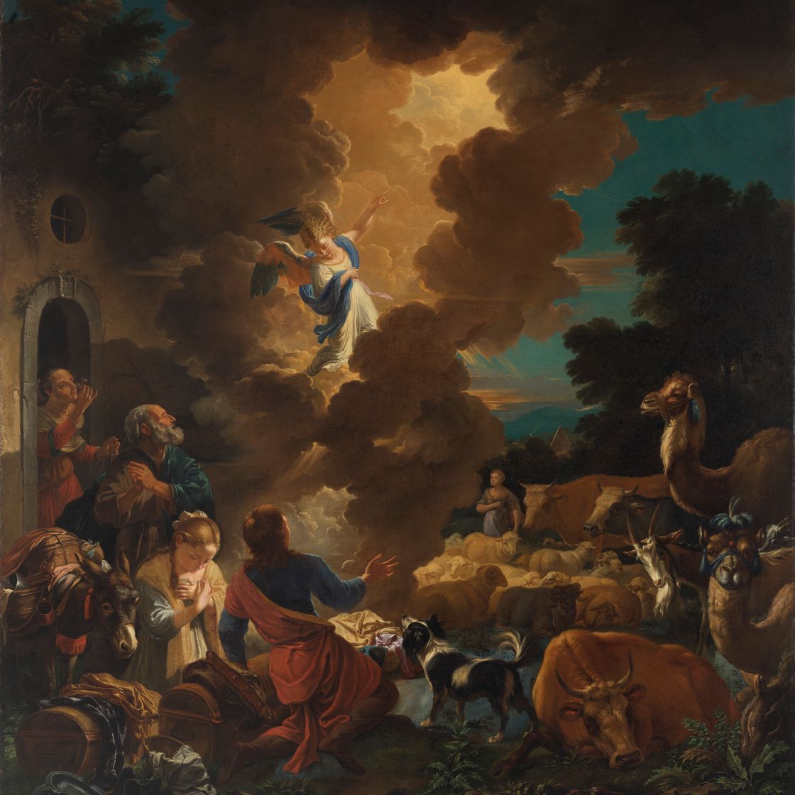 Raphael — L'archange Raphaël quittant la famille de Tobie, изображение 1