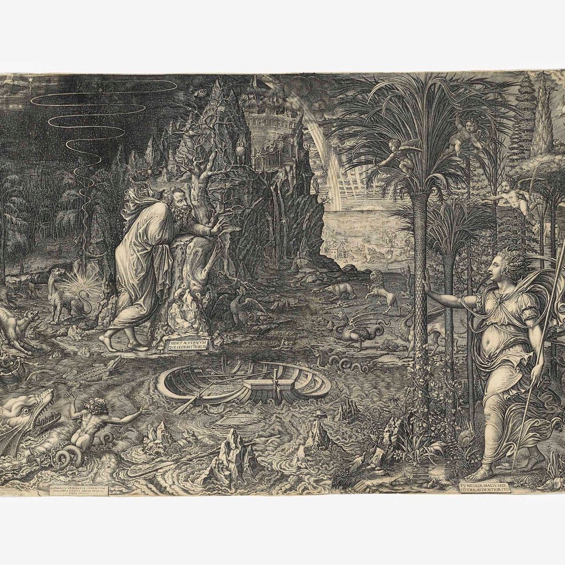 Raphael — An Allegory of Life ('The Dream of Raphael') (B. 67; Lewis 28)