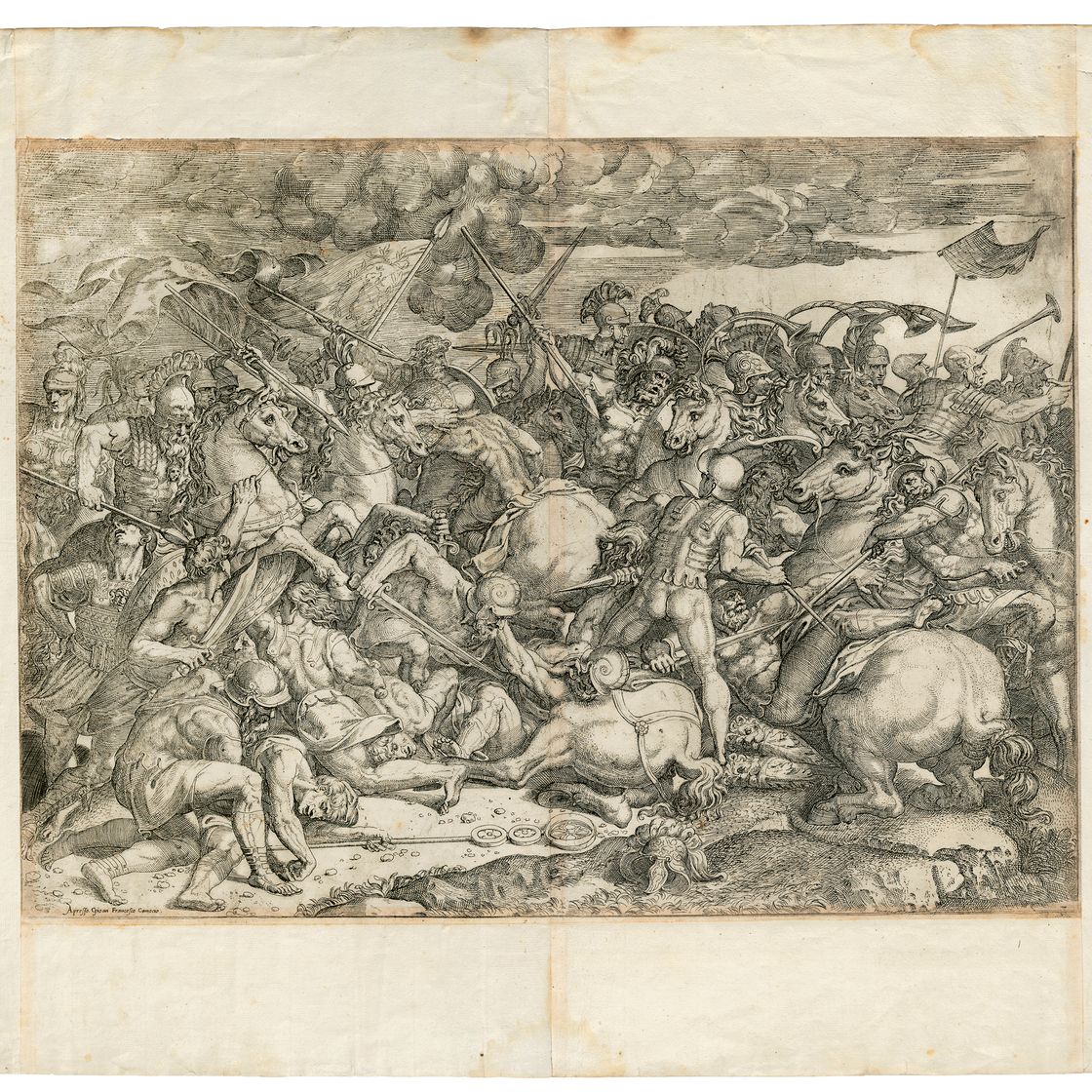 Raphael — The Battle of the Milvian Bridge, изображение 2