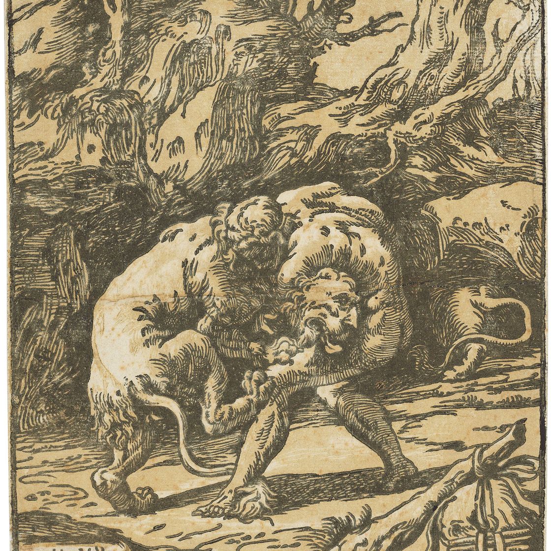 Raphael — Hercules and the Nemean Lion