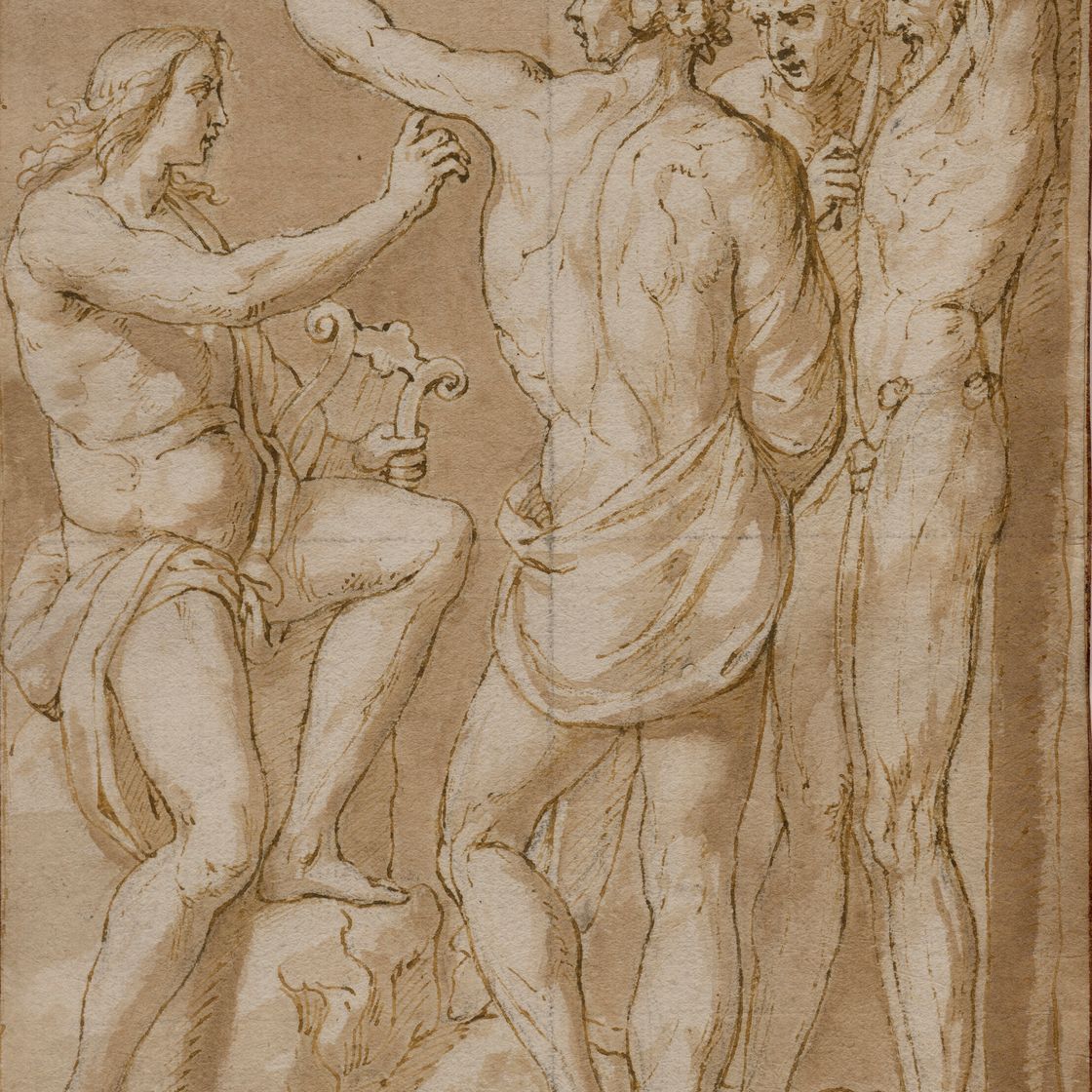 Raphael — Apollon et Marsyas, d'après Raphaël, изображение 1