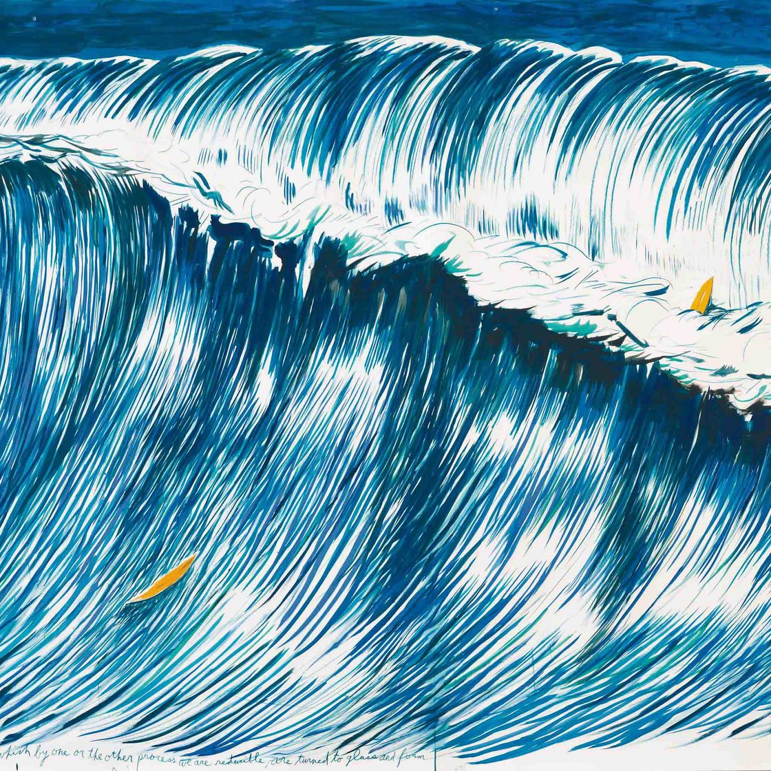 Raymond Pettibon — No Title (But the sand...)