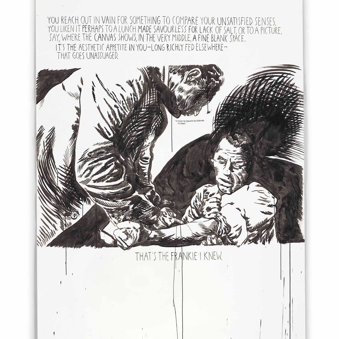 Raymond Pettibon — No Title (You reach out...)
