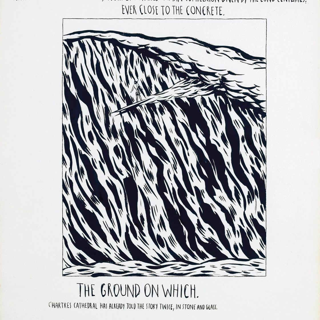 Raymond Pettibon — No Title (It still flowed...)