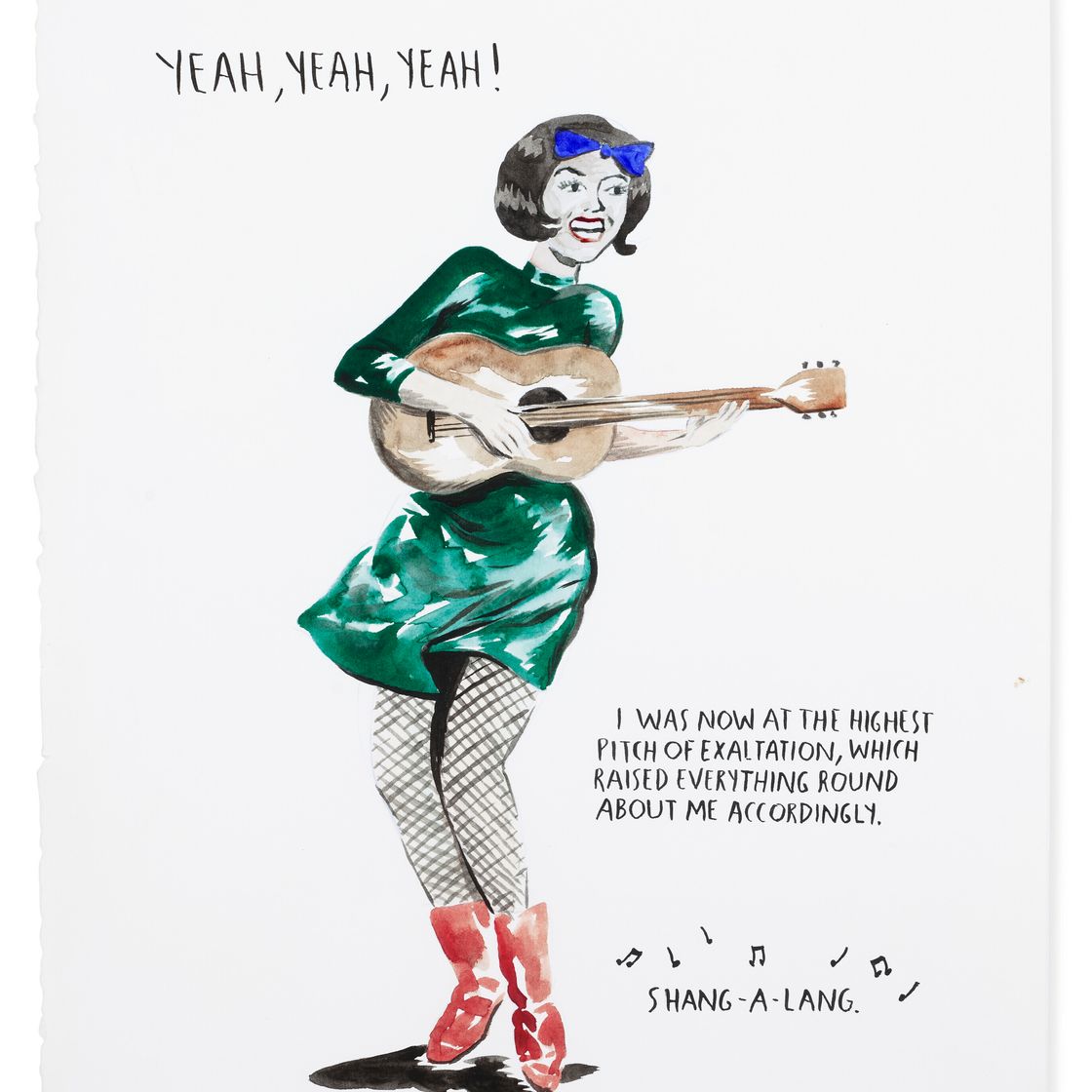 Raymond Pettibon — Untitled (Yeah, Yeah, Yeah...), изображение 1