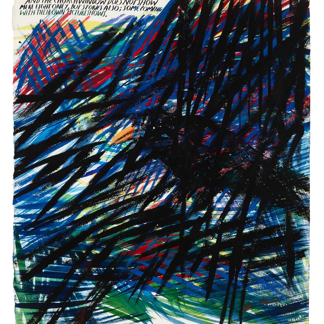 Raymond Pettibon — No Title (and the church), изображение 1