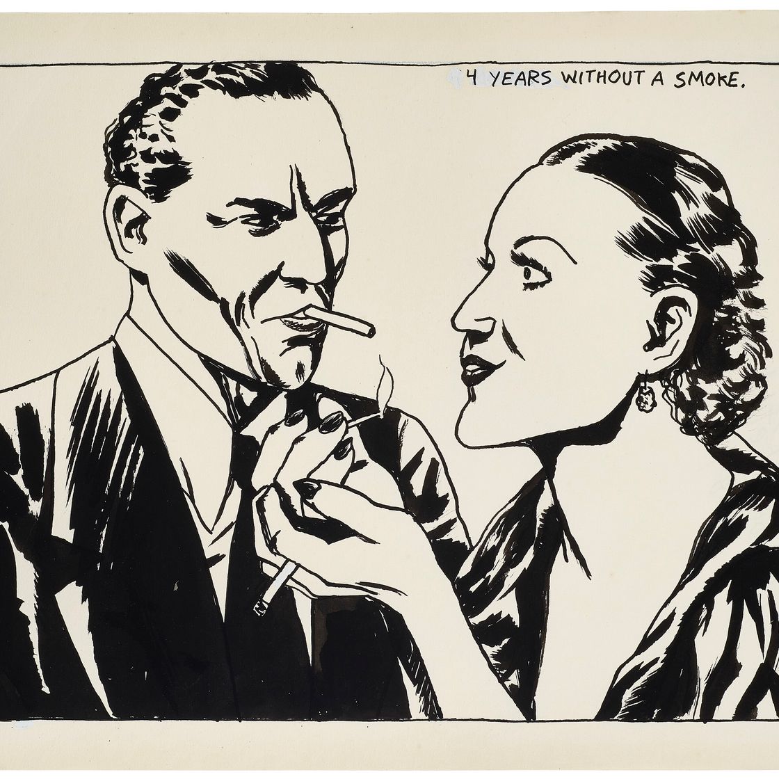 Raymond Pettibon — Untitled (4 years without...), изображение 1