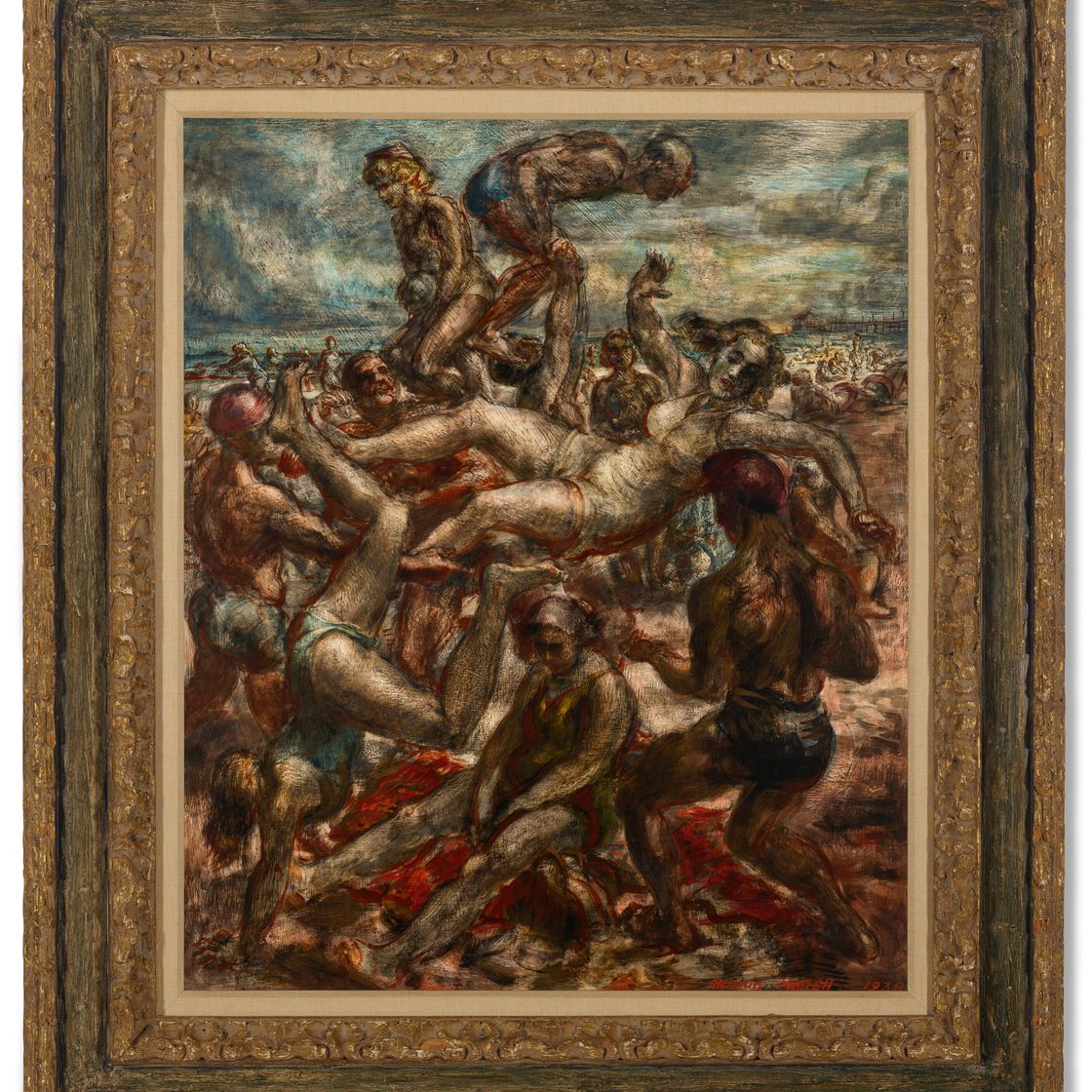 Reginald Marsh — Пляж Кони-Айленд, № 3, изображение 2