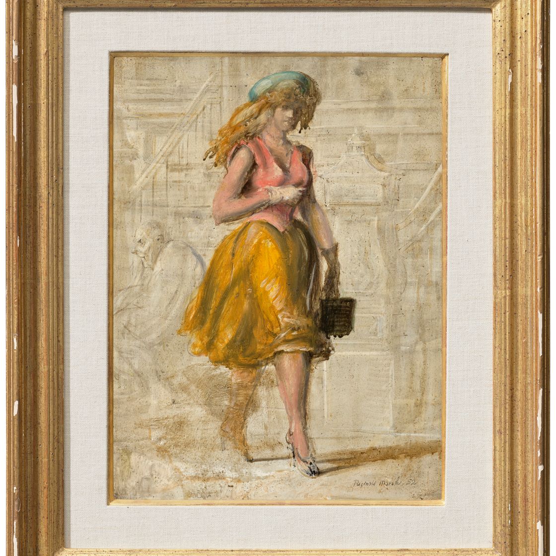 Reginald Marsh — Летняя прогулка, изображение 2