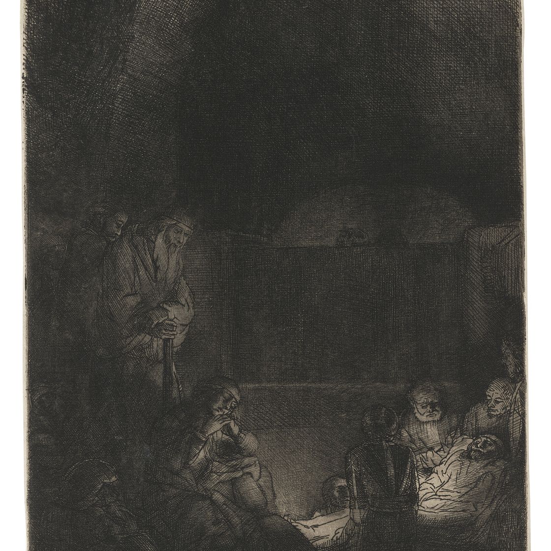 Rembrandt van Rijn — Погребение, изображение 1