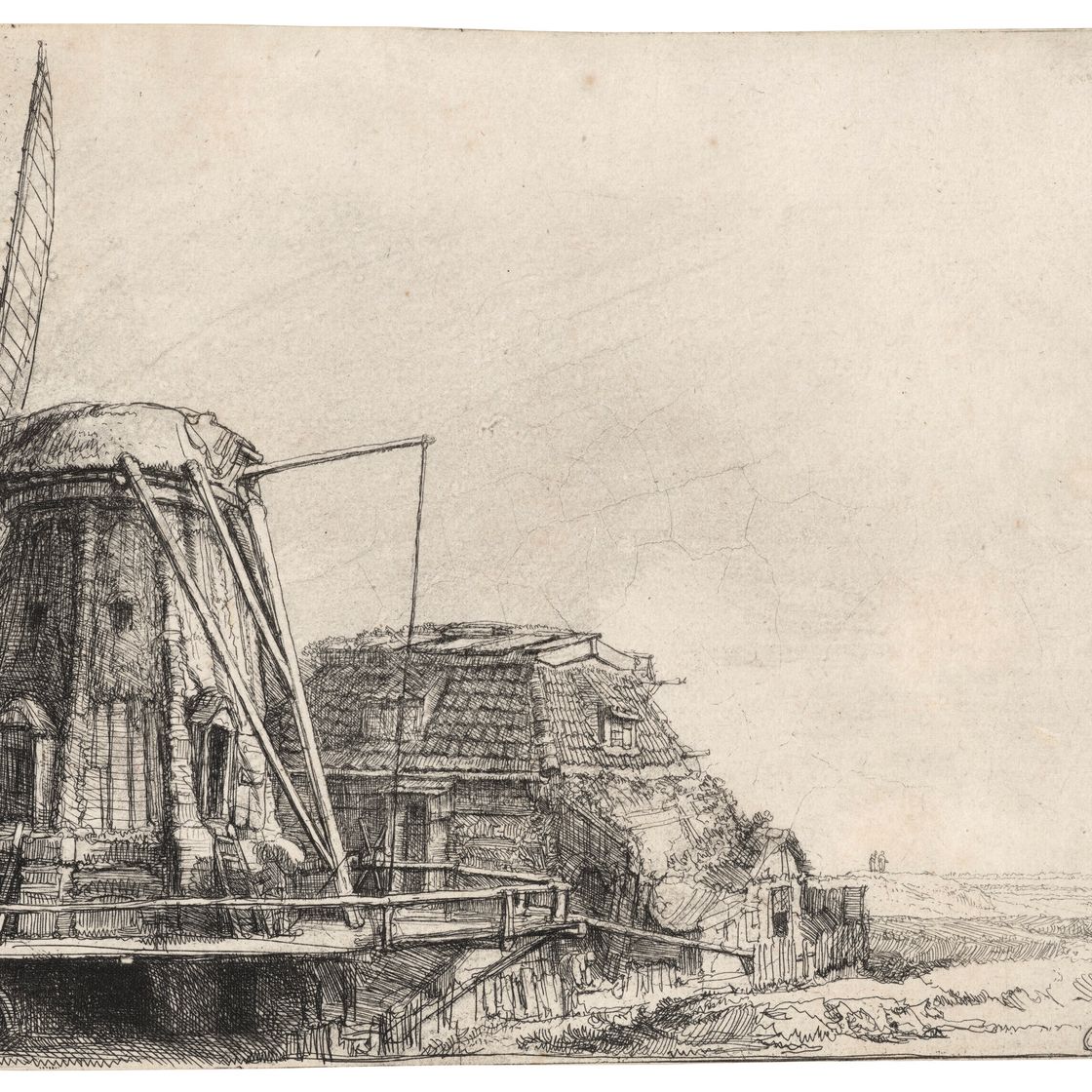 Rembrandt van Rijn — Ветряная мельница