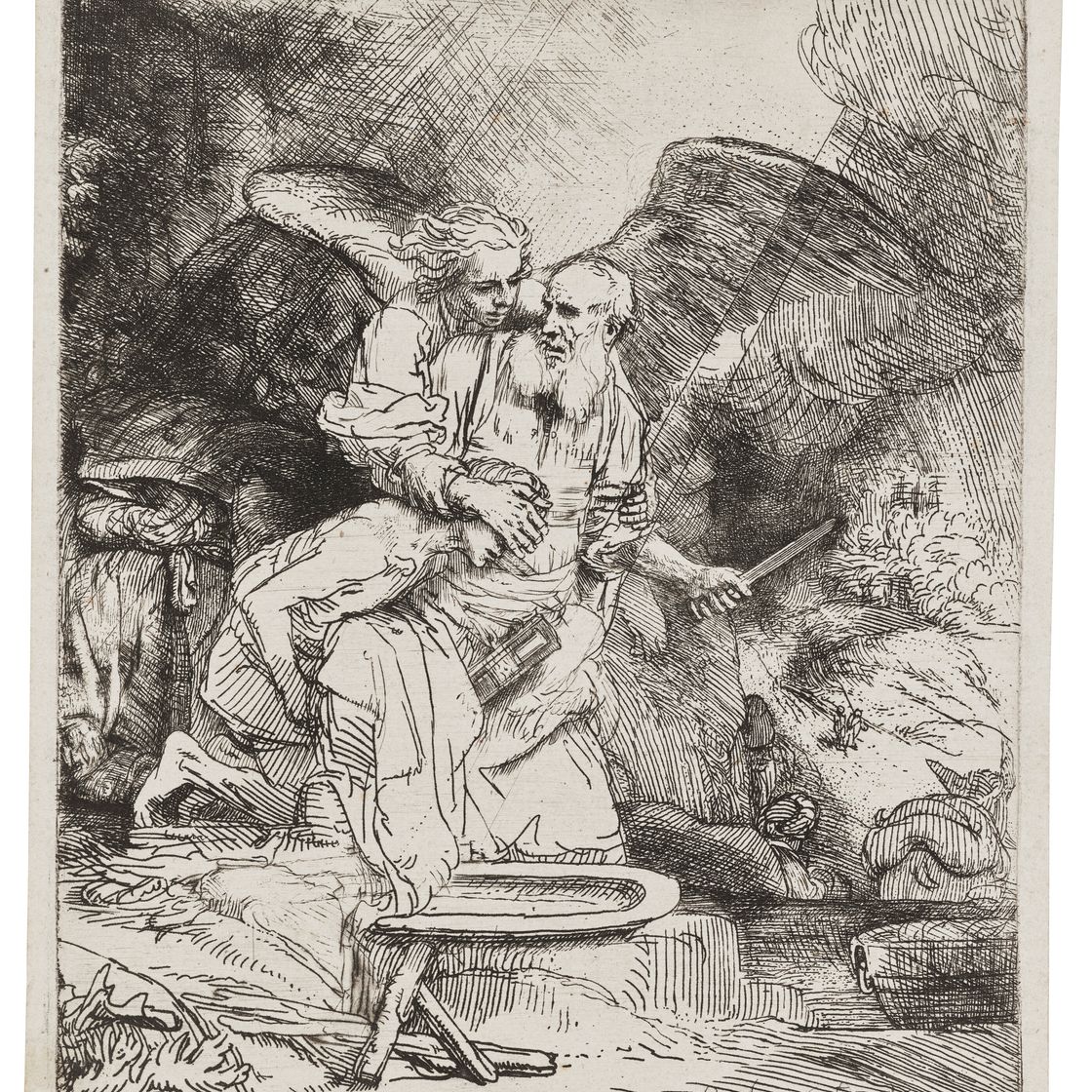 Rembrandt van Rijn — Жертвоприношение Авраама