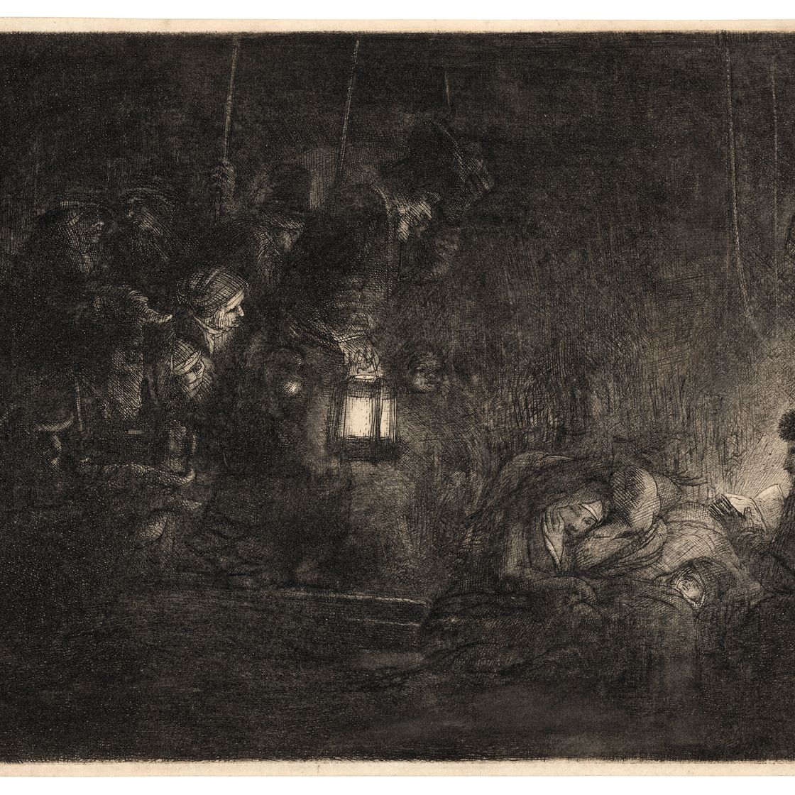 Rembrandt van Rijn — Поклонение пастухов: Ночная пьеса