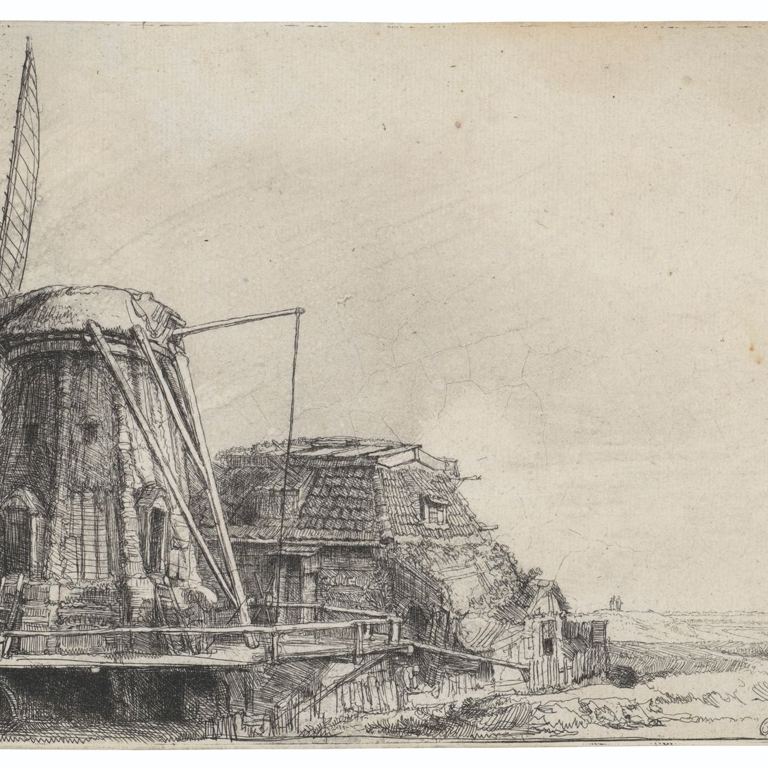 Rembrandt van Rijn — Ветряная мельница